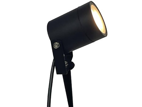 Foto van Tuinspot op spie zwart GU10 25cm outdoor IP65 Tuinspot op spie zwart GU10 25cm outdoor IP65