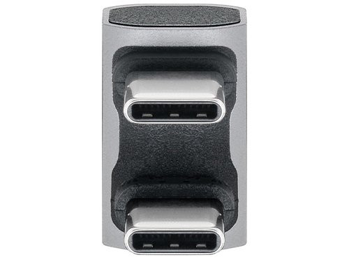 USB-C adapter - male/male U vorm