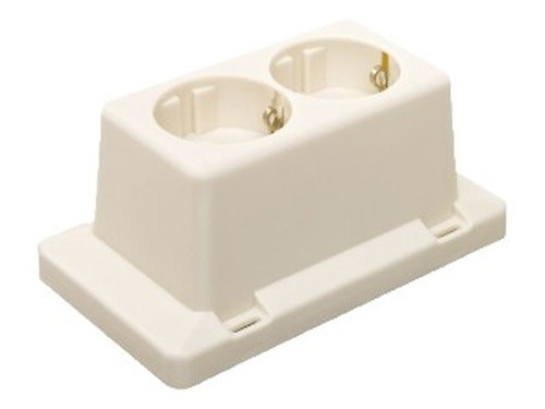 Deksel met dubbel stopcontact RA voor lasdoos HAF 3611