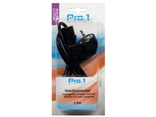 Voedingskabel 230V voor computer 1,5m