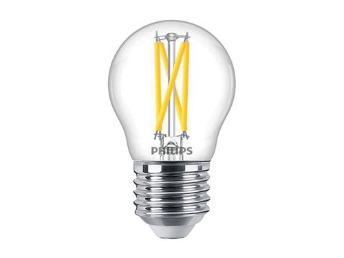 Philips LED kogel E27 2,8-25W filament helder dimtone