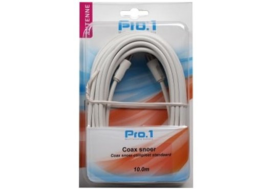 Coax snoer compleet standaard 10m