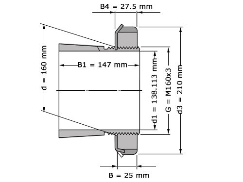 SKF Trekbus HA2332 (138.113x160x210mm)