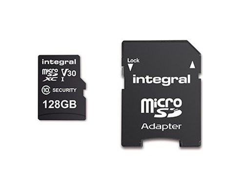Micro SD geheugenkaart V30 128GB Security