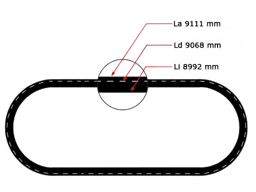 Optibelt V-Snaar D354