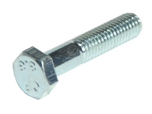 Zeskanttapbout Deeldraad DIN 931 M12x80 8.8 Galvanisch Verzinkt (doos 50 stuks)