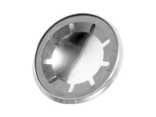 Starlock Borgring 12mm met kap type A RVS