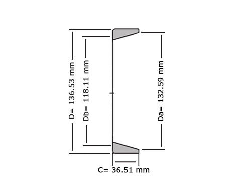 Timken Buitenring Kegellager H715311