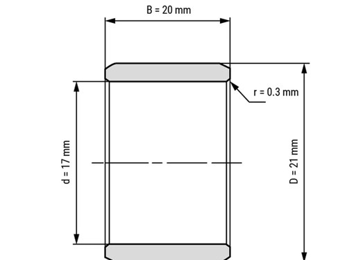 IBB Binnenring Naaldhulslager IR 17x21x20