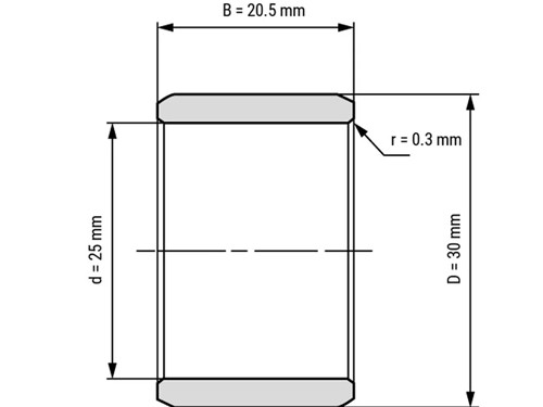 IBB Binnenring Naaldhulslager IR 25x30x20