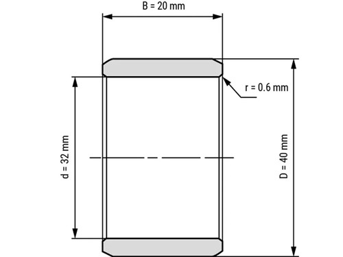 IBB Binnenring Naaldhulslager IR 32x40x20