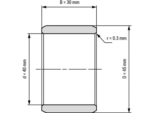 IBB Binnenring Naaldhulslager IR 40x45x30
