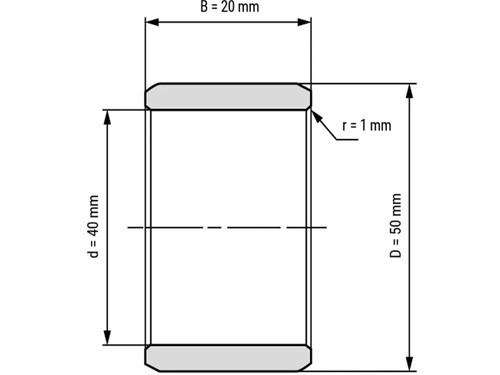 IBB Binnenring Naaldhulslager IR 40x50x20