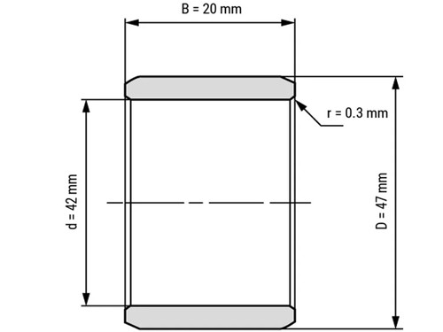 IBB Binnenring Naaldhulslager IR 42x47x20