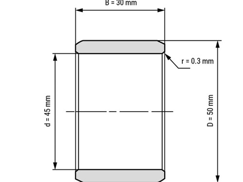 IBB Binnenring Naaldhulslager IR 45x50x30