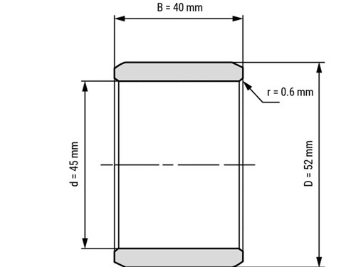 IBB Binnenring Naaldhulslager IR 45x52x40