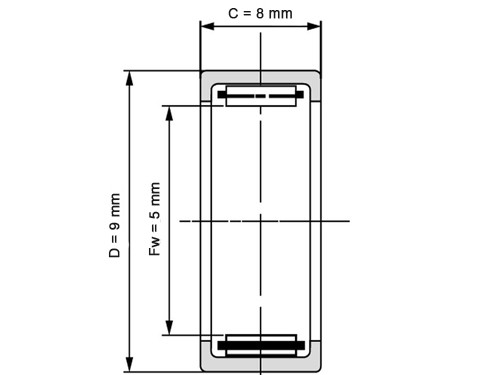 IBB Naaldhulslager HK0508