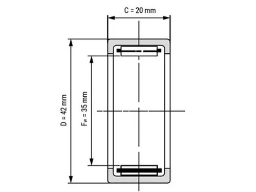 IBB Naaldhulslager HK3520