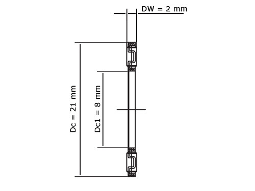 IBB Naaldtaatslager AXK0821 TN