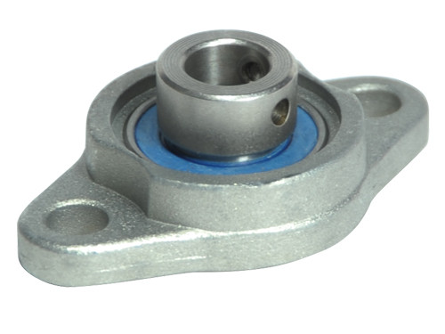 IBB Flenskogellager Ovaal UFL002 RVS (15mm)