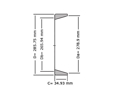 Timken Buitenring Kegellager LM742710