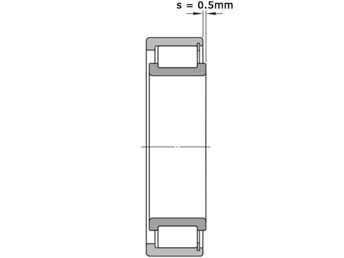 NKE Cilinderlager NCF2913 V (65x90x16mm)