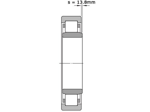 FAG Cilinderlager Eenrijig NU2356 EX TB M1 C3 (280x580x175mm)