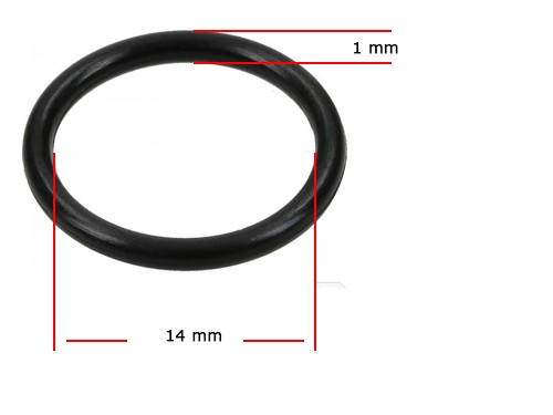 O-Ring 14X1mm NBR 70