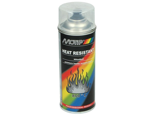 Motip Spuitbus Hittebestendig Blank 400ml