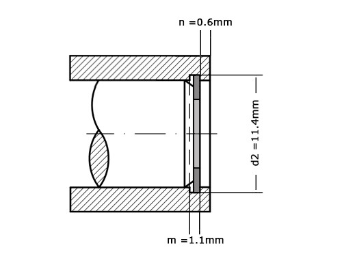 Seegerring DIN 472 11mm