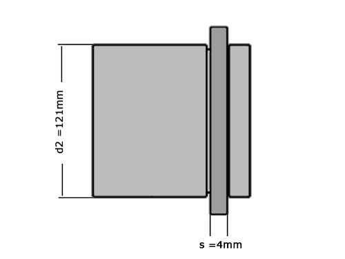 Seegerring DIN 471 125mm