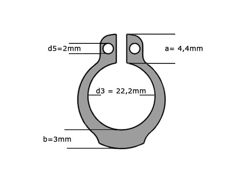 Seegerring DIN 471 24mm