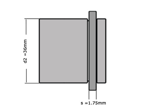 Seegerring DIN 471 38mm