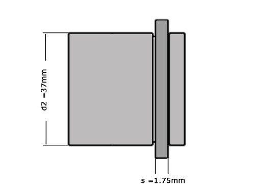 Seegerring DIN 471 39mm