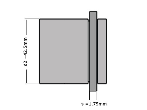 Seegerring DIN 471 45mm