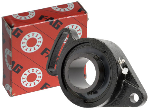 FAG Lagerblok Vierkant UCFA207 (35mm)