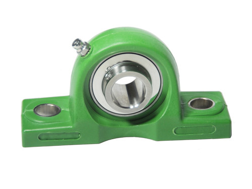 IBB Lagerblok Kunststof Behuizing Groen Staand TP-UCP208 RVS (40mm)