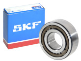 SKF Cilinderrollager Eenrijig Volrollig NJ205 ECP C3 (25x52x15mm) foto
