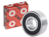 FAG Hoekcontactlager Tweerijig 3200 BB 2RSR TVH (10x30x14.3mm) foto