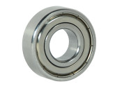 IBB Miniatuur Flenskogellager MF148 ZZ RVS (8x14x4mm)  foto