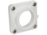 IBB Lagerhuis Vierkant TF208 Wit (80mm) foto