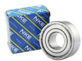 NKE Hoekcontactlager Tweerijig 3000 2Z (10x26x12mm) foto
