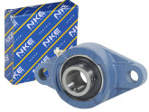NKE Lagerblok Ovaal UCFL207-104 (31.75mm) foto