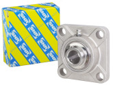 SNR Lagerblok Vierkant SUCF212 RVS (60mm) foto