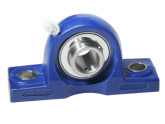 IBB Lagerblok Kunststof Behuizing Blauw Staand TP-UCP204 RVS (20mm) foto