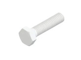 Zeskanttapbout Voldraad DIN 933 M10x20mm Kunststof Polyamide 6.6  foto