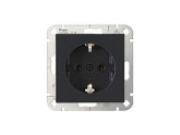 Kopp HK07 antraciet inbouw stopcontact wcd RA foto