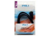 HDMI kabel HDMI naar DVI 18+1 male 2m foto