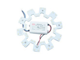 LED magneet module 230V 12,5W warm wit foto