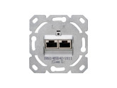 Kopp inbouw unit UTP CAT6 RJ45 2-voudig foto